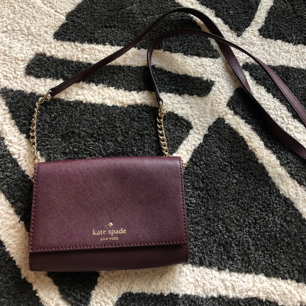 Burgundy Kate Spade Bag!
